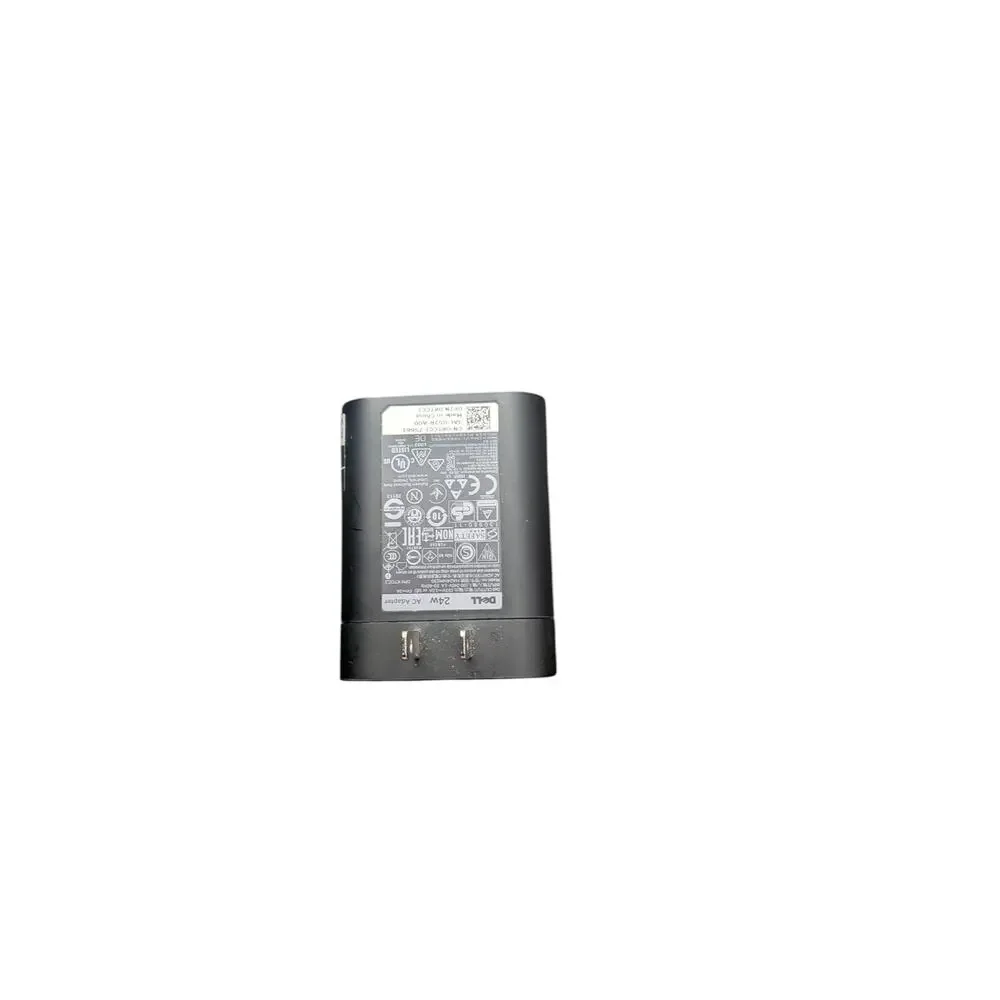 Black Genuine Dell 24W Venue 11 AC Adapter 19.5v - 1.2A 5V 2A HA24NM130 Charger